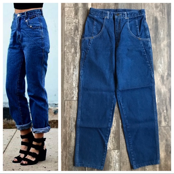 Zena Denim - Zena vintage high waist ankle mom jeans, sz. 11